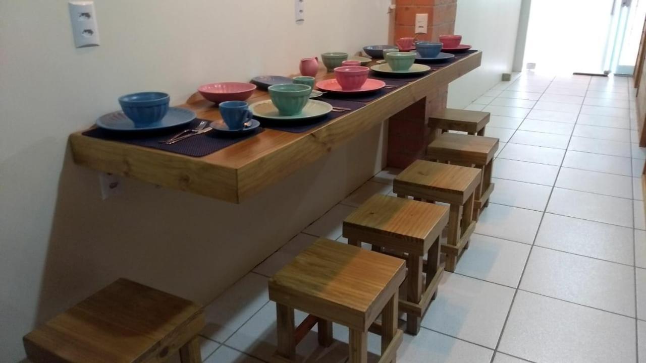 Caminhos Do Vale Europeu Hostel Тімбу Екстер'єр фото